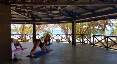 Reunion Ocean-Front Yoga and Meditation Deck 2